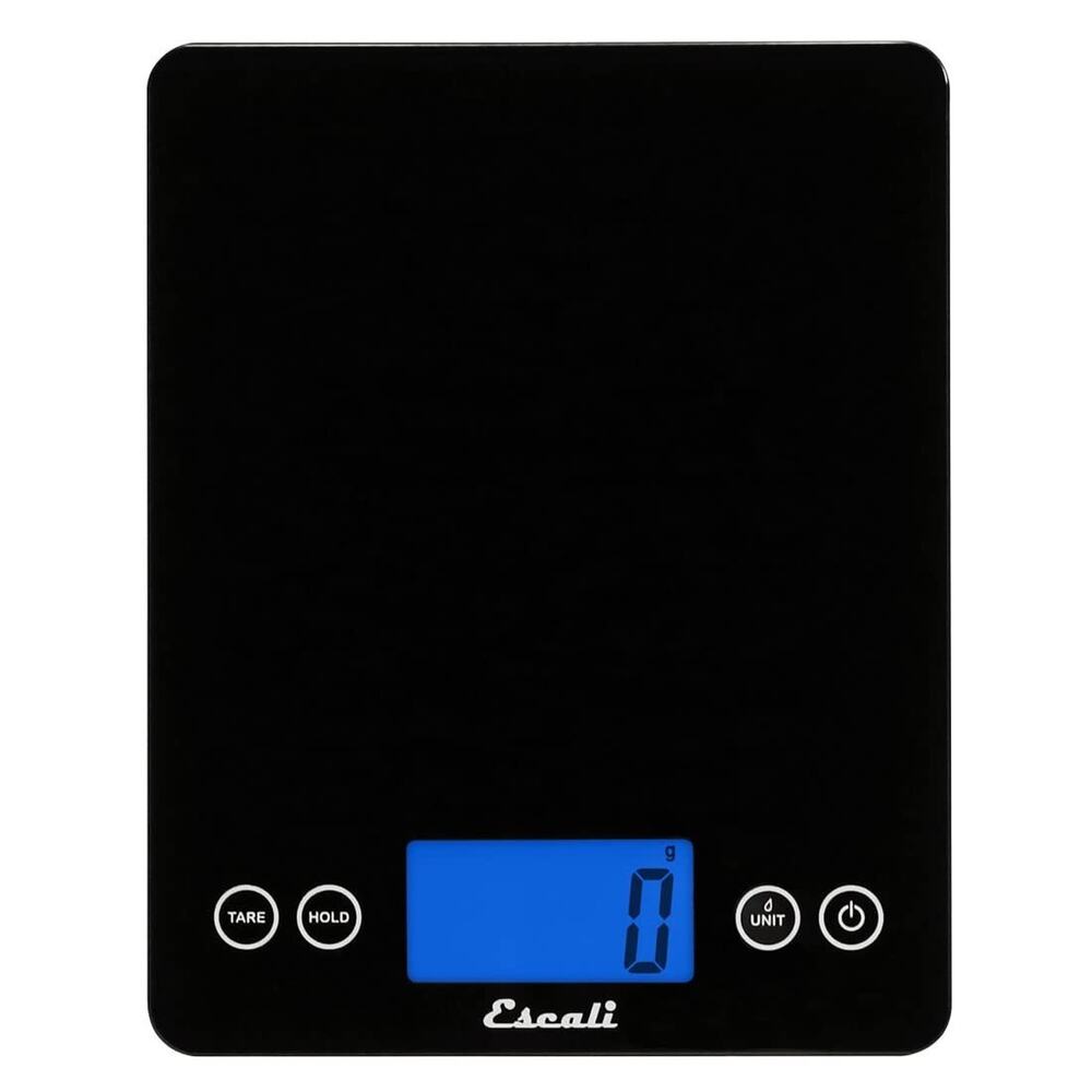 Escali 2210IB ArtiXL Extra-Large Glass Digital LCD Display Kitchen Scale,...